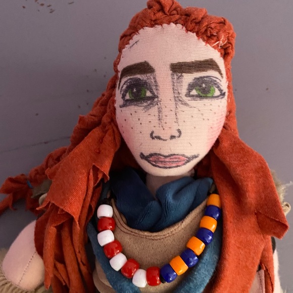🏹ALOY🏹 19” Horizon ZERO DAWN Handmade CUSTOM Collectible PLUSH - Picture 2 of 16